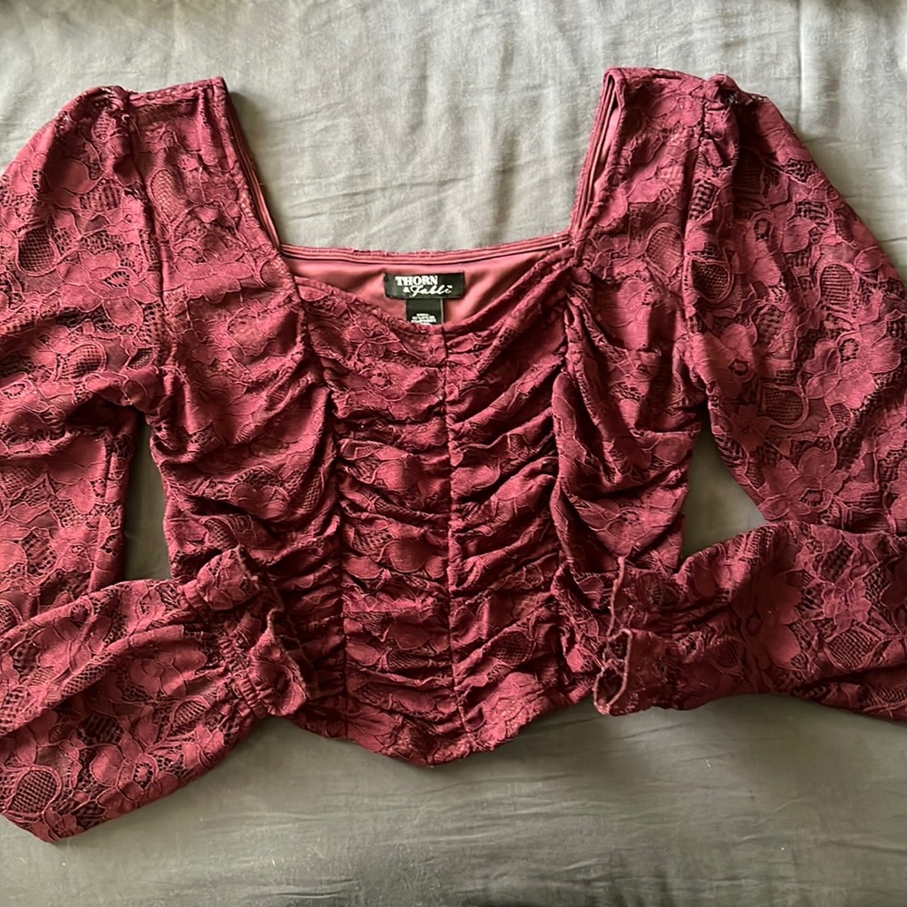 Thorn & Fable Crop Top